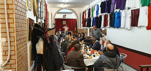 Almuerzo solidario del Consejo Local para personas sin recursos