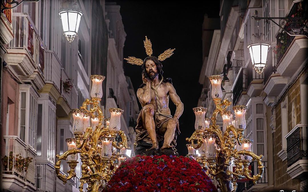 Domingo de Ramos 2020. Banda para el Stmo. Cristo de la Humildad y Paciencia.