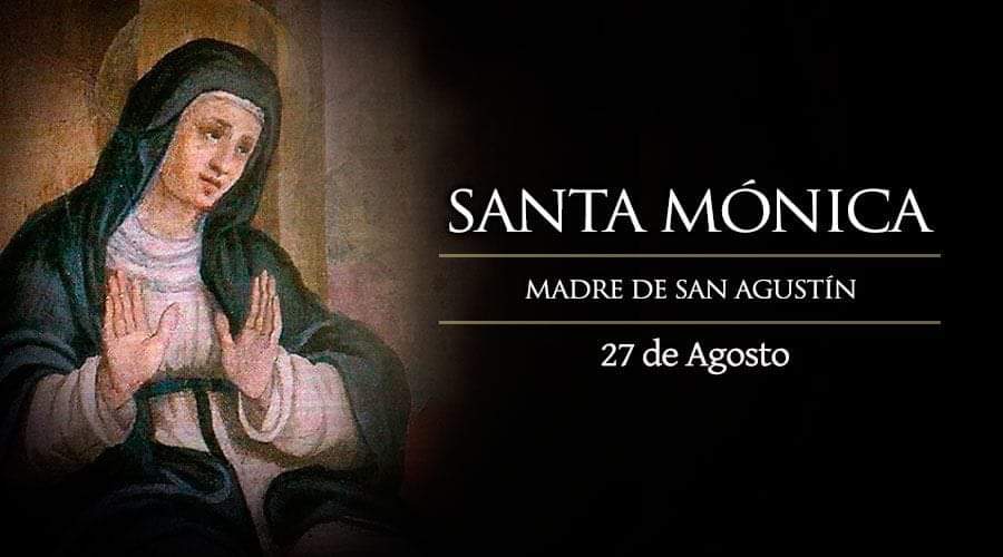 Santa Monica: Madre de San Agustín.