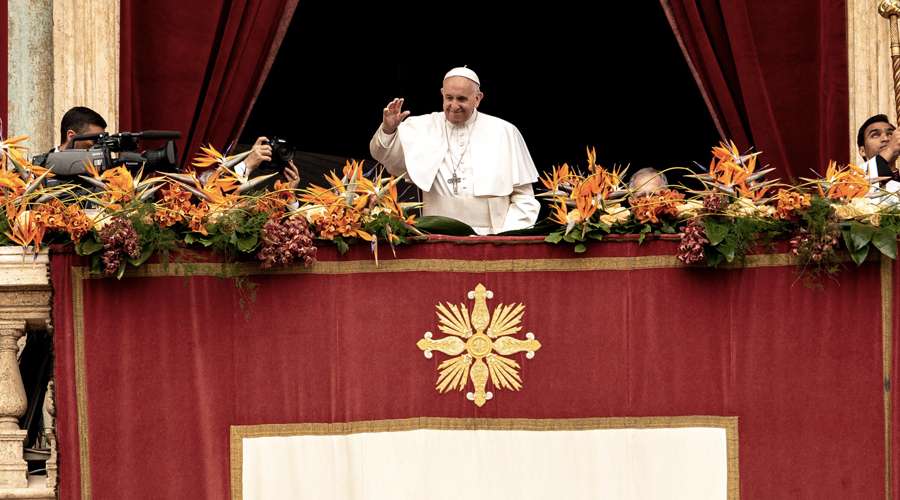 Bendición Urbi Et Orbi desde el Vaticano.