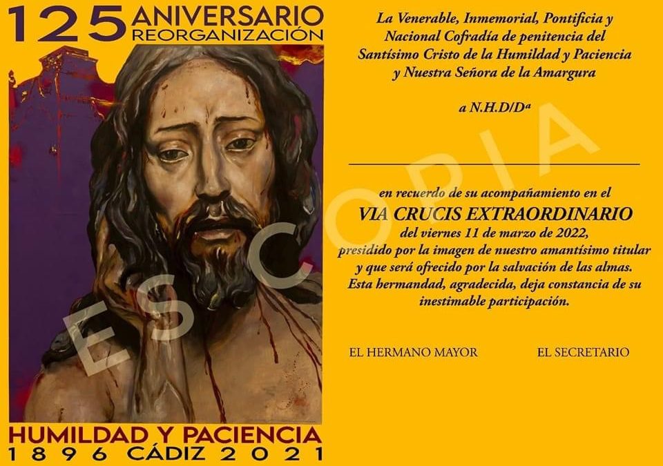 VÍA-CRUCIS EXTRAORDINARIO