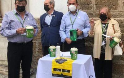 Mesa contra el cancer.