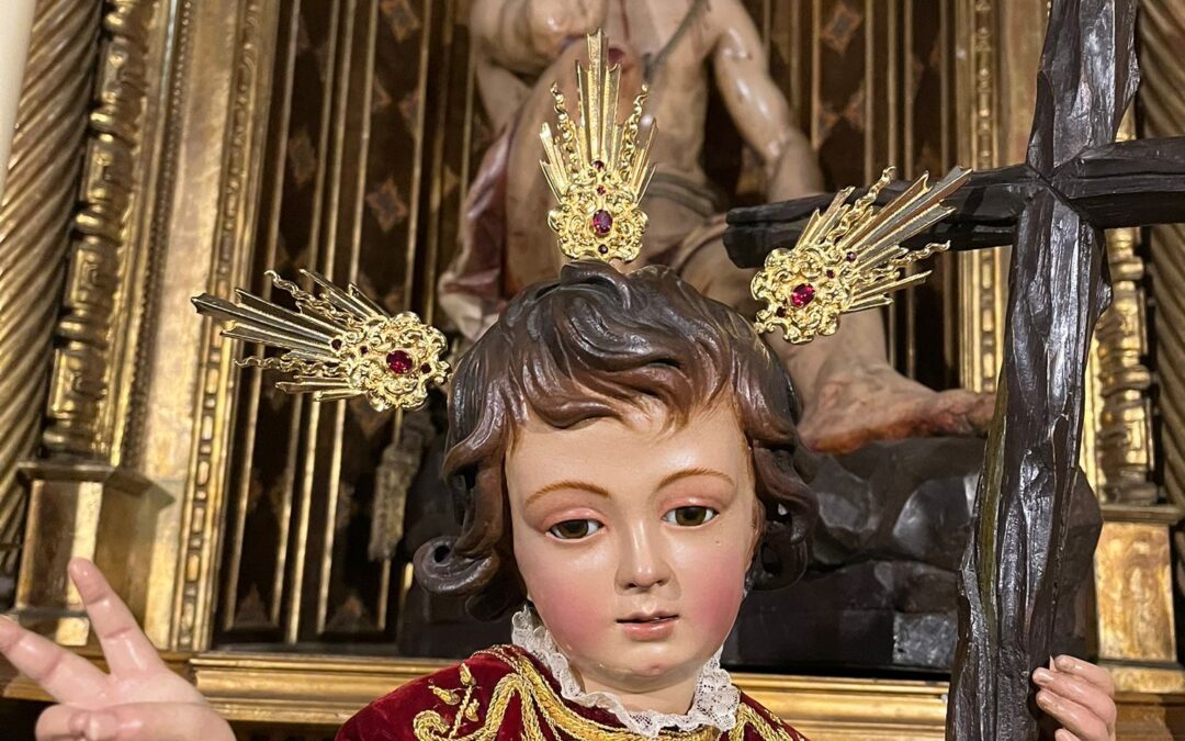 1 de mayo, Aniversario de la Bendición del Niño Jesús de la Pasión.