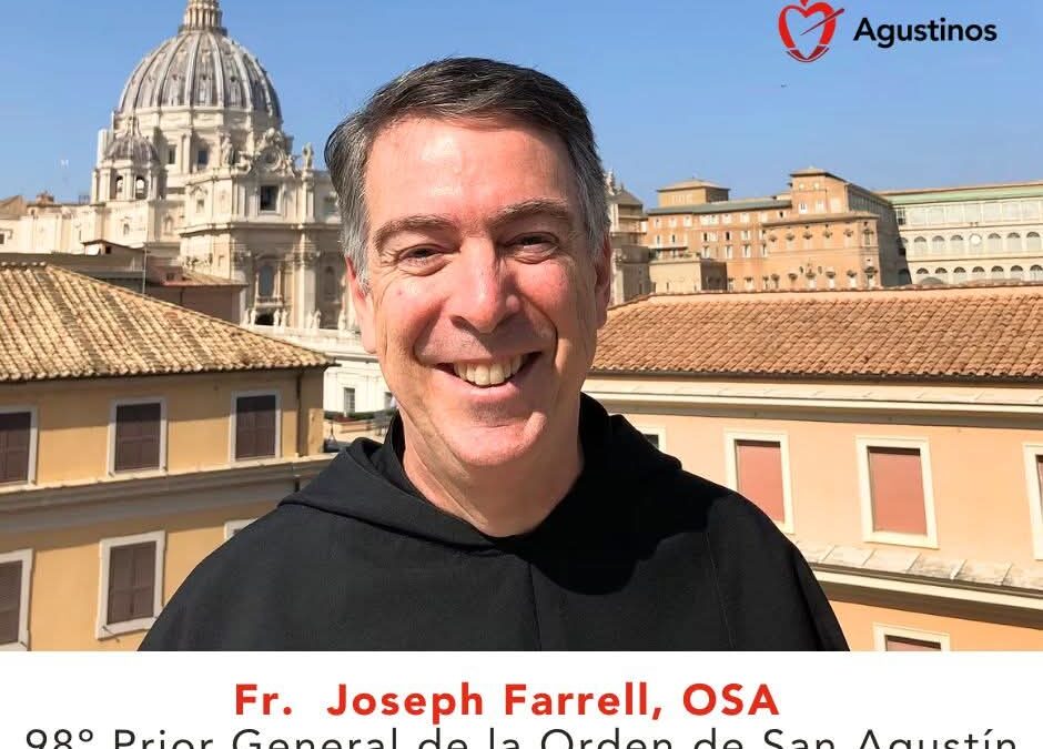 NUEVO PRIOR GENERAL DE LA ORDEN AGUSTINA.
