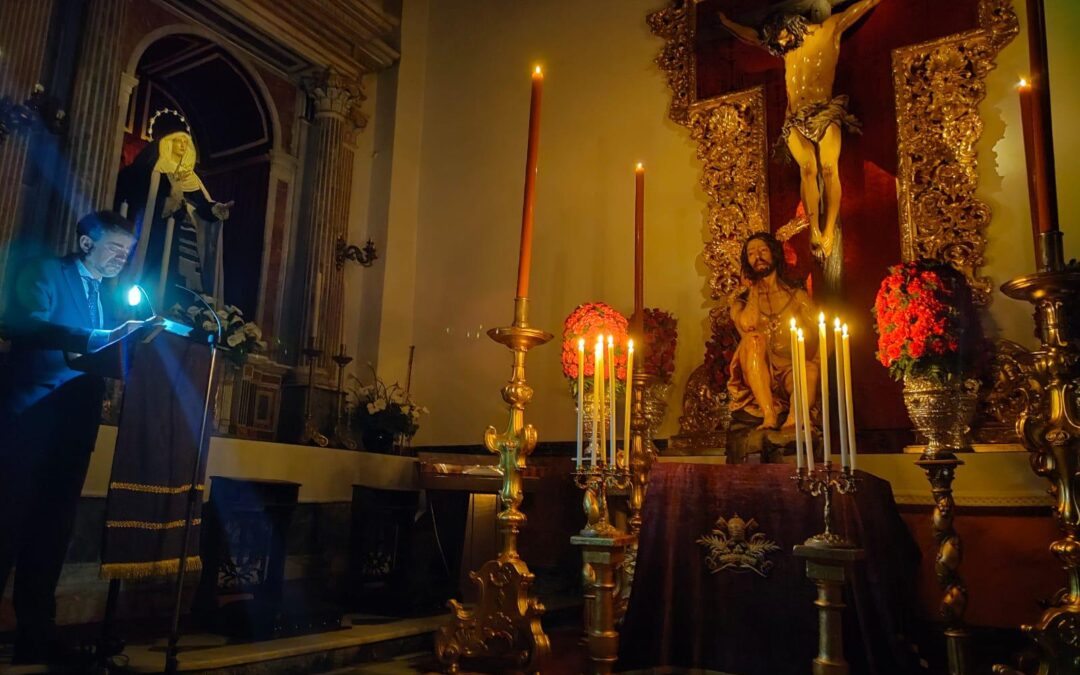 N.H.D. JUAN MERA GRACIA PREGONERO DE LA SEMANA SANTA DE JEREZ DE LA FRONTERA.